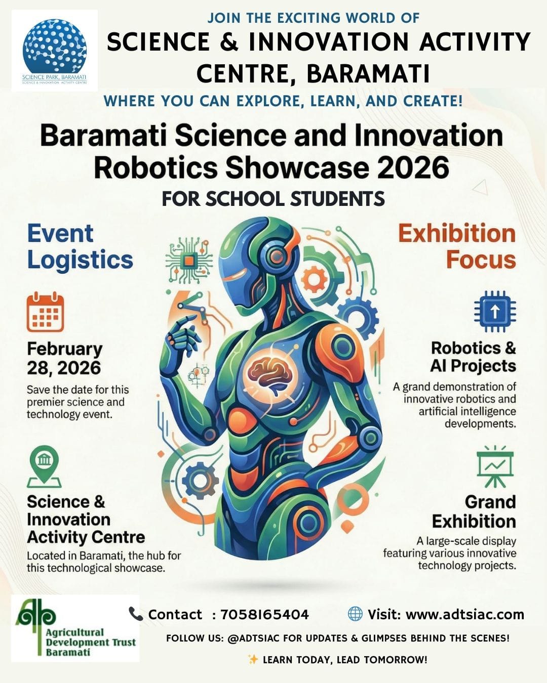 🚀 Baramati Science & Innovation Expo 2026 | Baramati ✨🤖